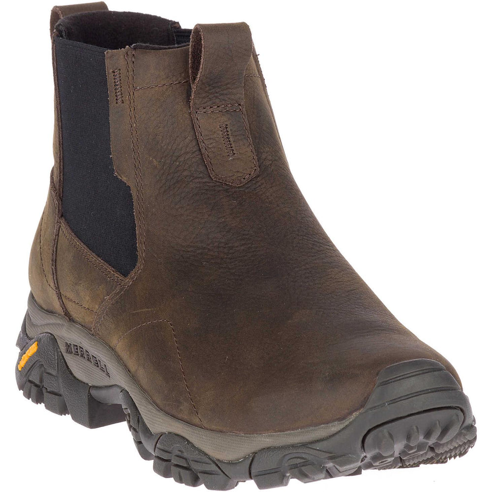 Merrell Moab Adventure Chelsea Polar Waterproof Wide Width Brown | Men Winter Boots