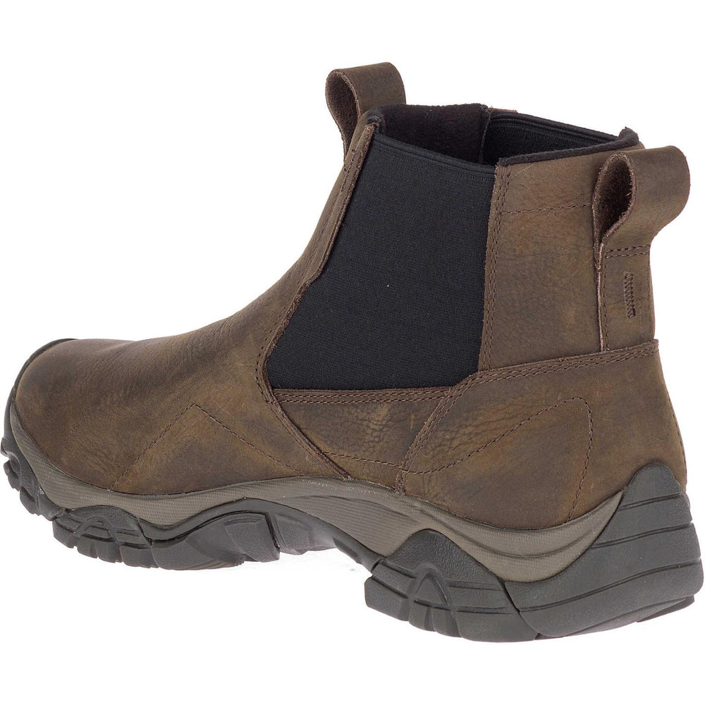 Merrell Moab Adventure Chelsea Polar Waterproof Wide Width Brown | Men Winter Boots