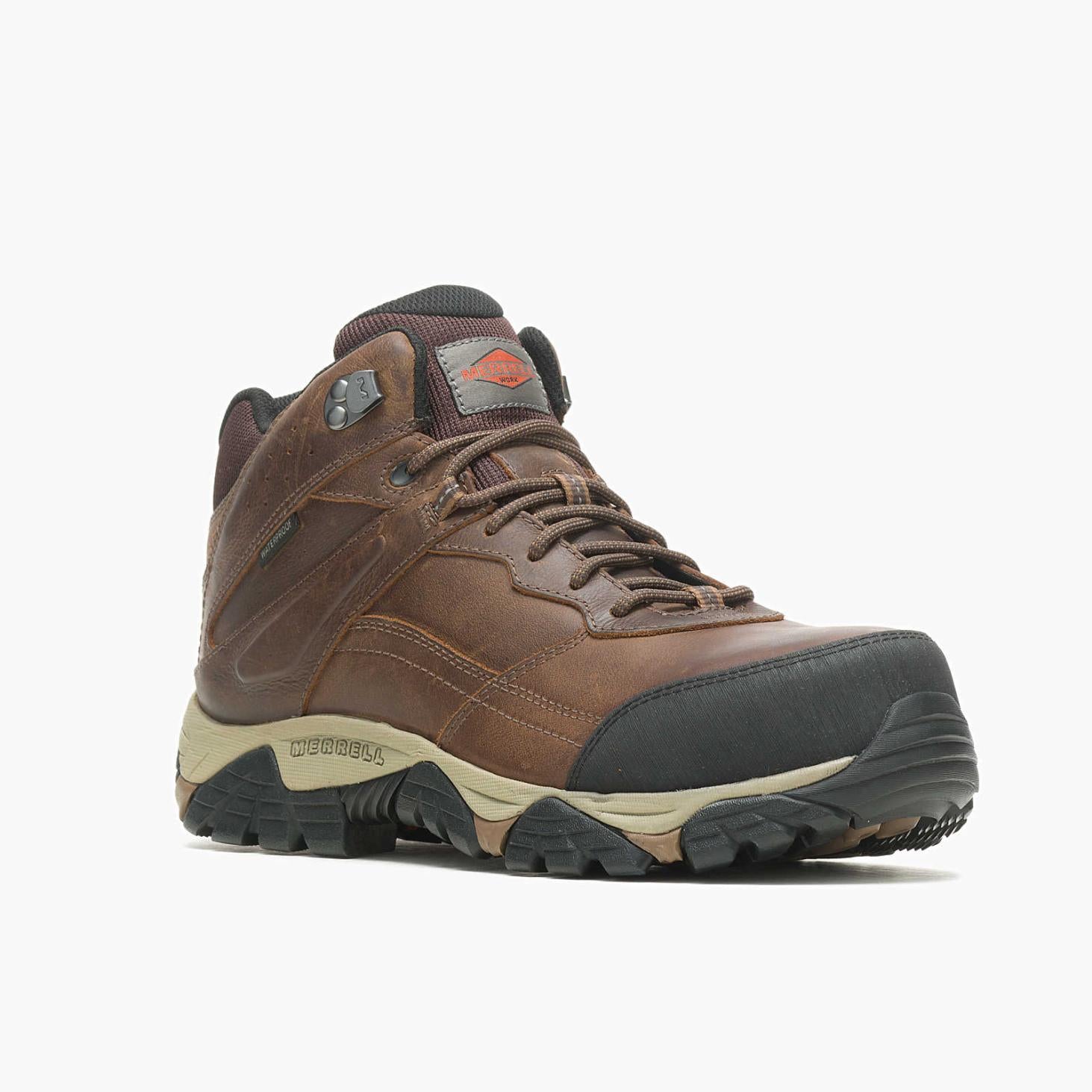 Merrell Moab Adventure Mid Waterproof Carbon Fiber Toffee | Men Boots