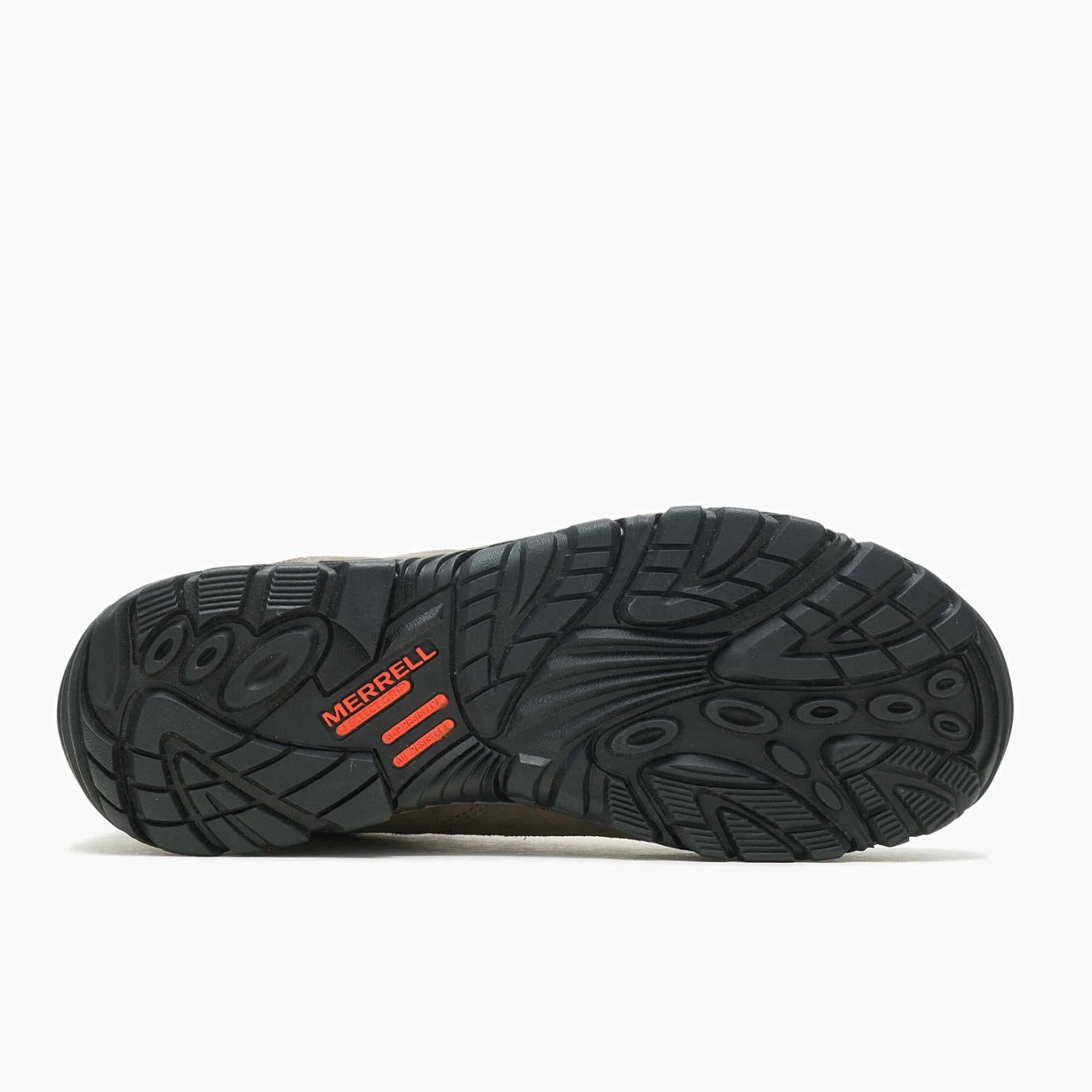 Merrell Moab Onset Mid Waterproof Comp Toe Work Boot Wide Width Walnut | Men Boots