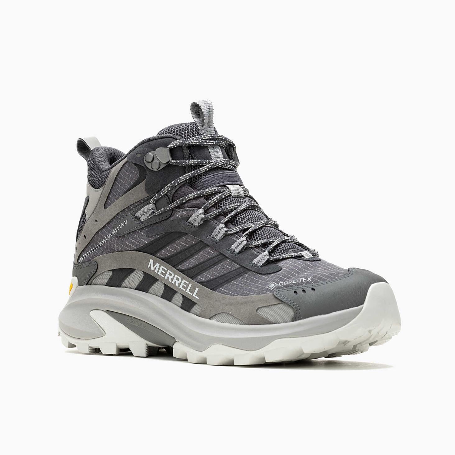 Merrell Moab Speed 2 Mid Gore-Tex® Wide Width Asphalt | Men Wide Widths