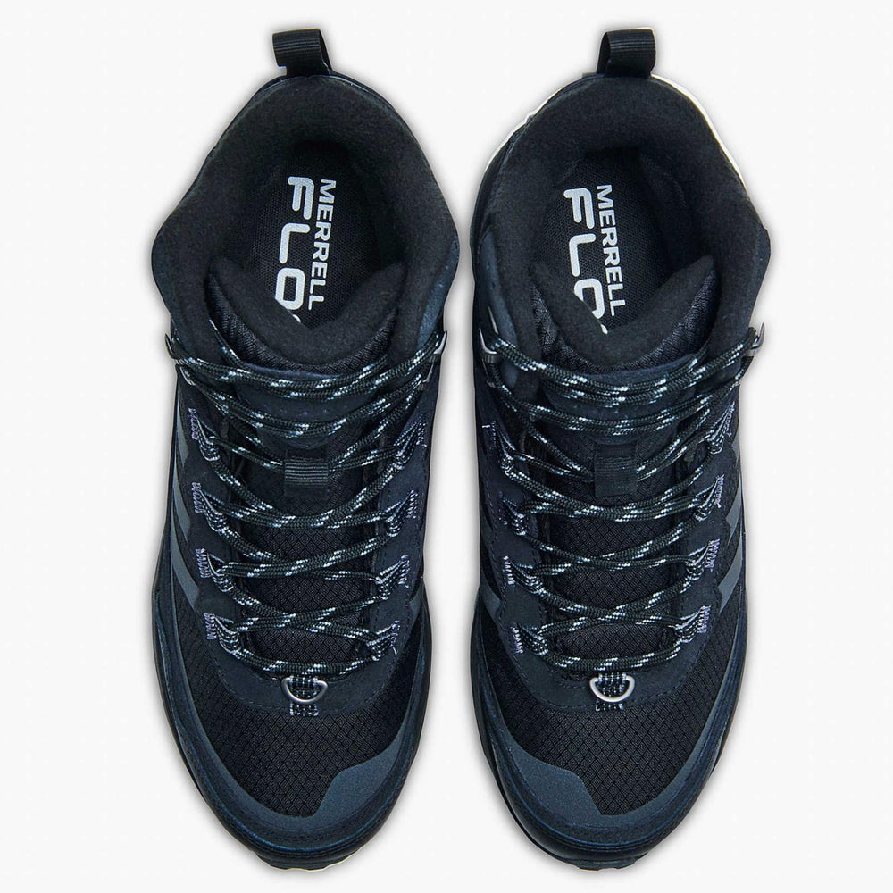 Merrell Moab Speed Thermo Mid Waterproof Black | Men Winter Boots