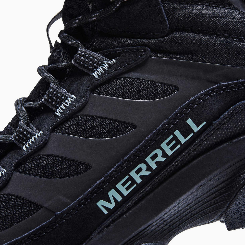 Merrell Moab Speed Thermo Mid Waterproof Black | Women Boots