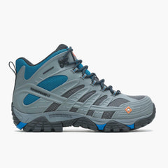 Merrell Moab Velocity Mid Waterproof Carbon Fiber Castle Rock | Men Boots