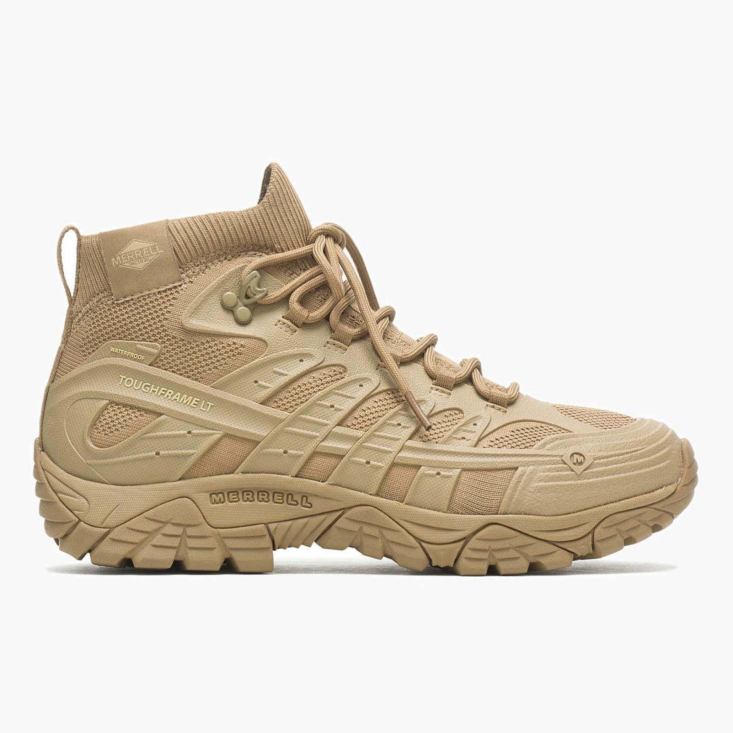 Merrell Moab Velocity Tactical Mid Waterproof Coyote | Men Boots