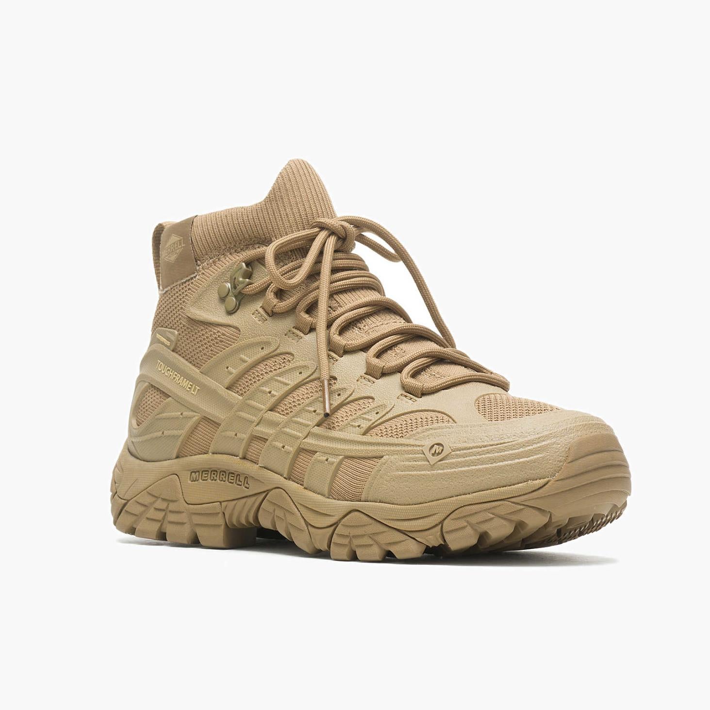 Merrell Moab Velocity Tactical Mid Waterproof Coyote | Men Boots
