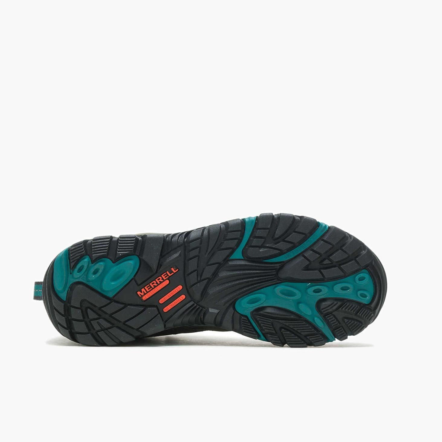 Merrell Moab Vertex Mid Waterproof Comp Toe Work Boot Pewter | Women Boots