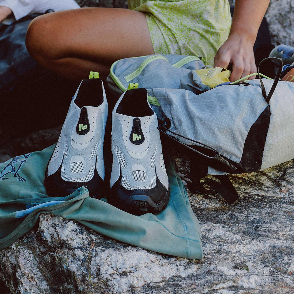 Merrell Moc Speed Streak Evo 1trl X Nicole Mclaughlin Birch/hi Viz | Men Slip-Ons