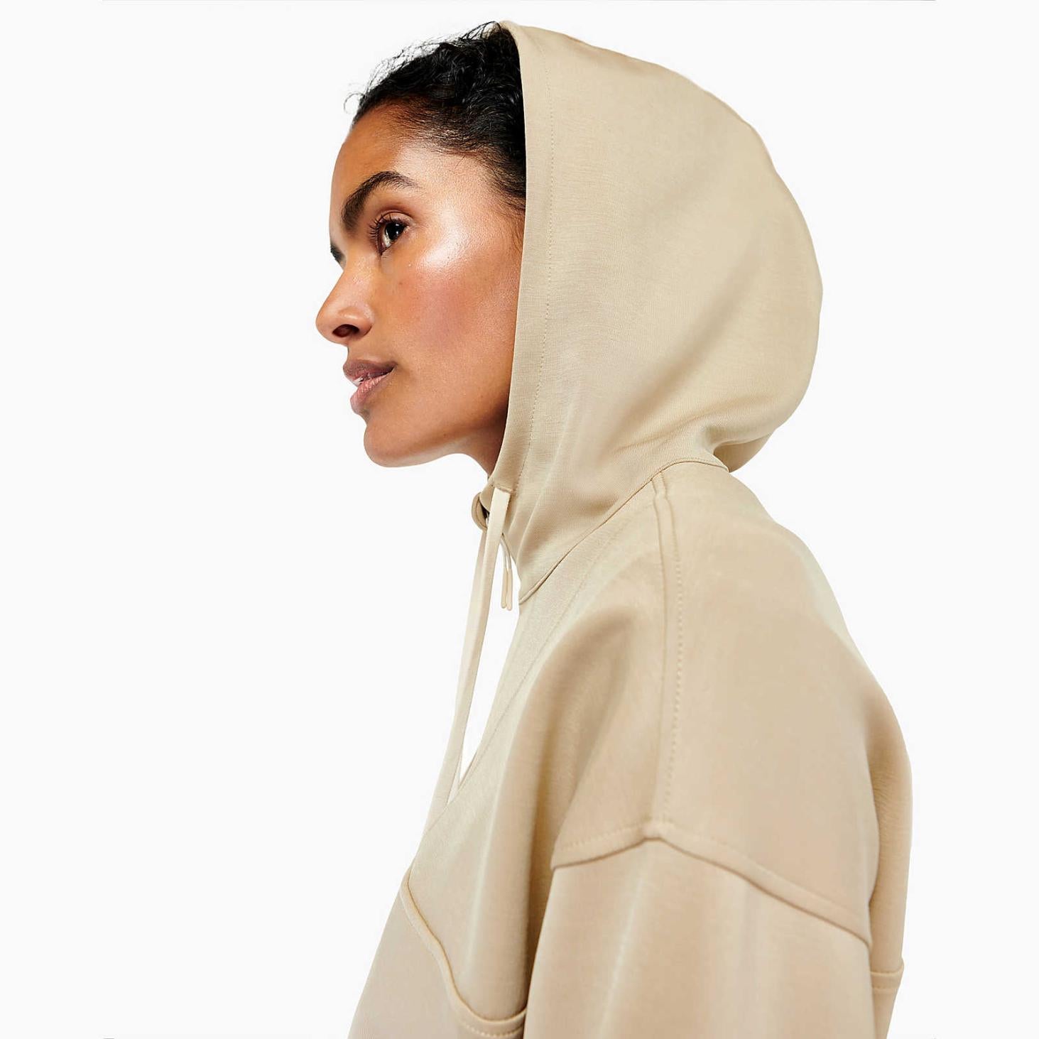 Merrell Momentum Hoody Aluminum | Women Tops