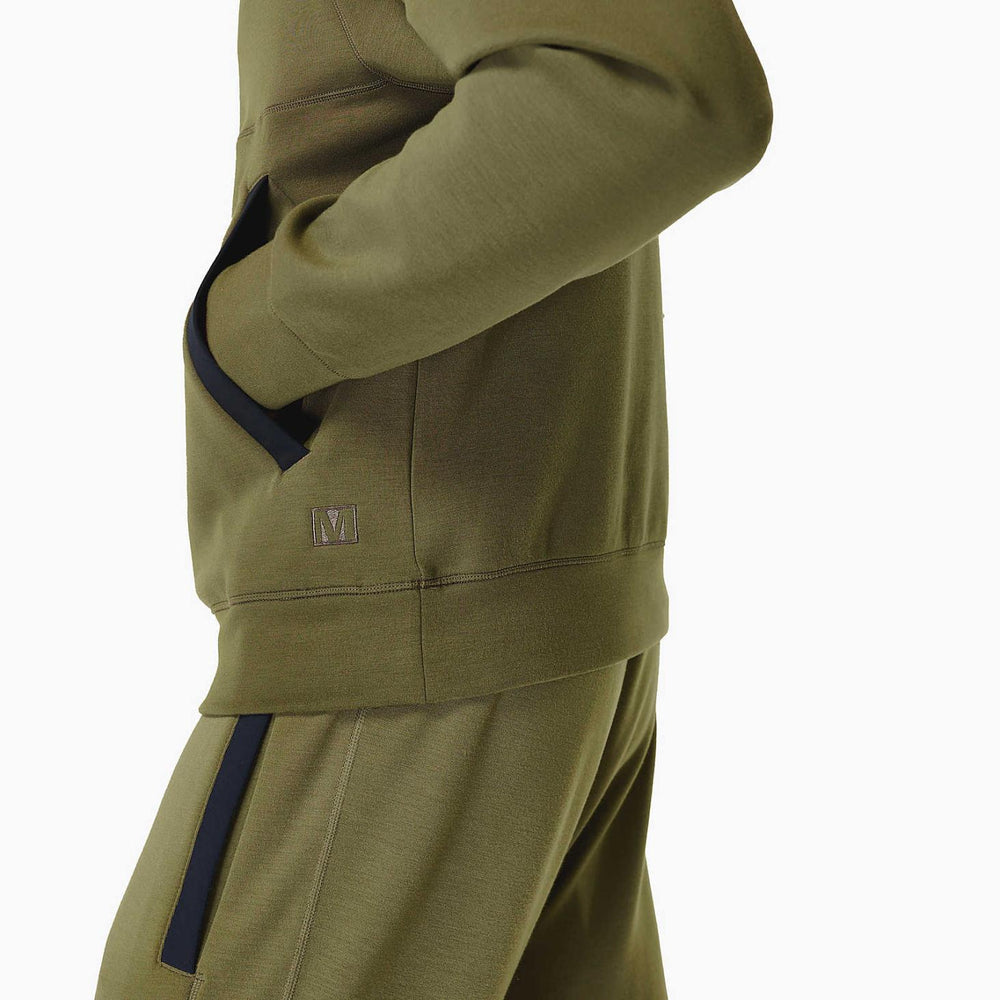 Merrell Momentum Hoody Dusty Olive | Men Tops