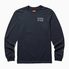 Merrell Mountain Layer Long Sleeve Tee Navy | Men Tops