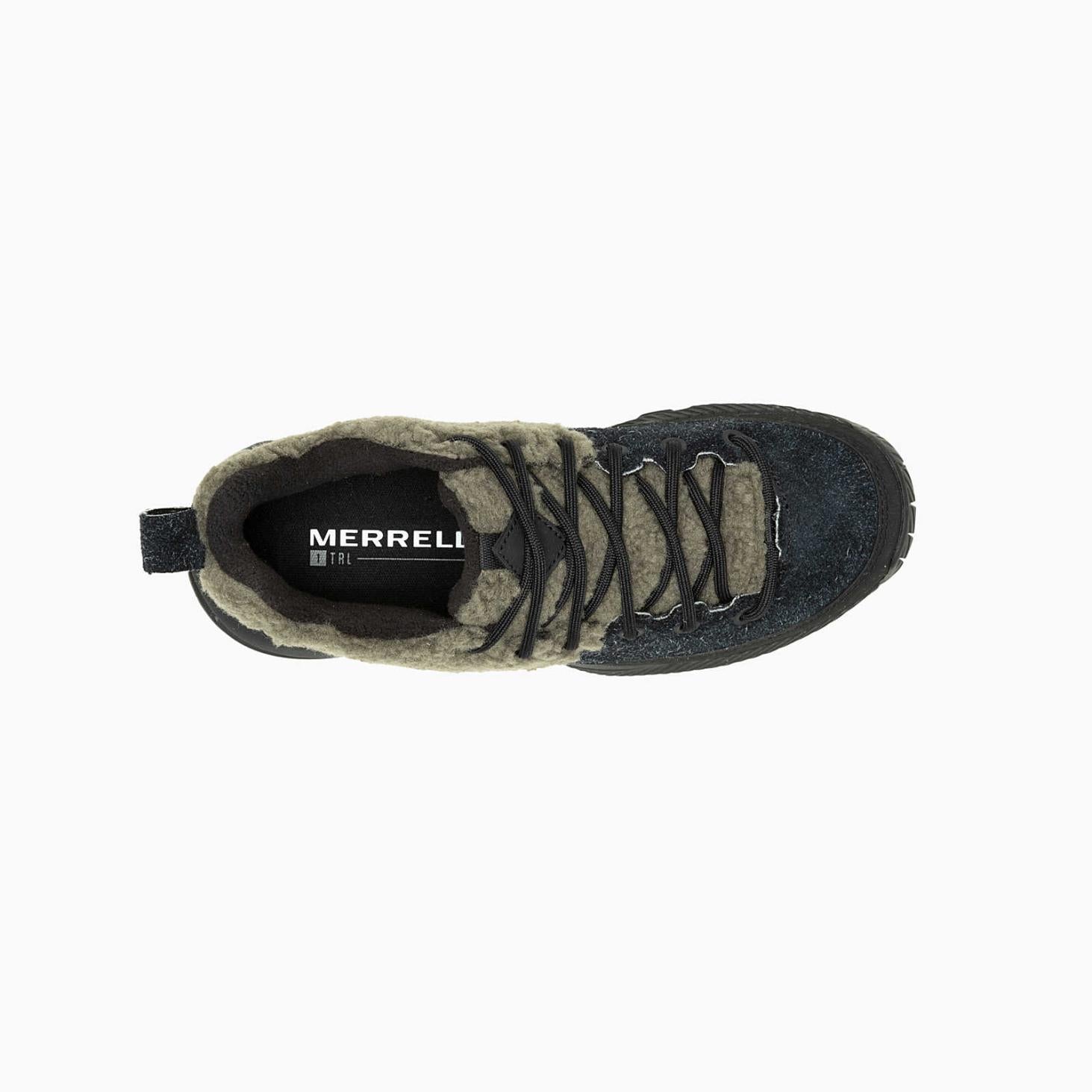 Merrell Mqm Ace Fleece 1trl Black/olive | Women Slip-Ons
