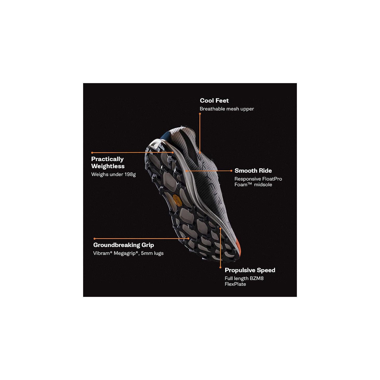 Merrell Mtl Skyfire 2 Orange | Women Sneakers