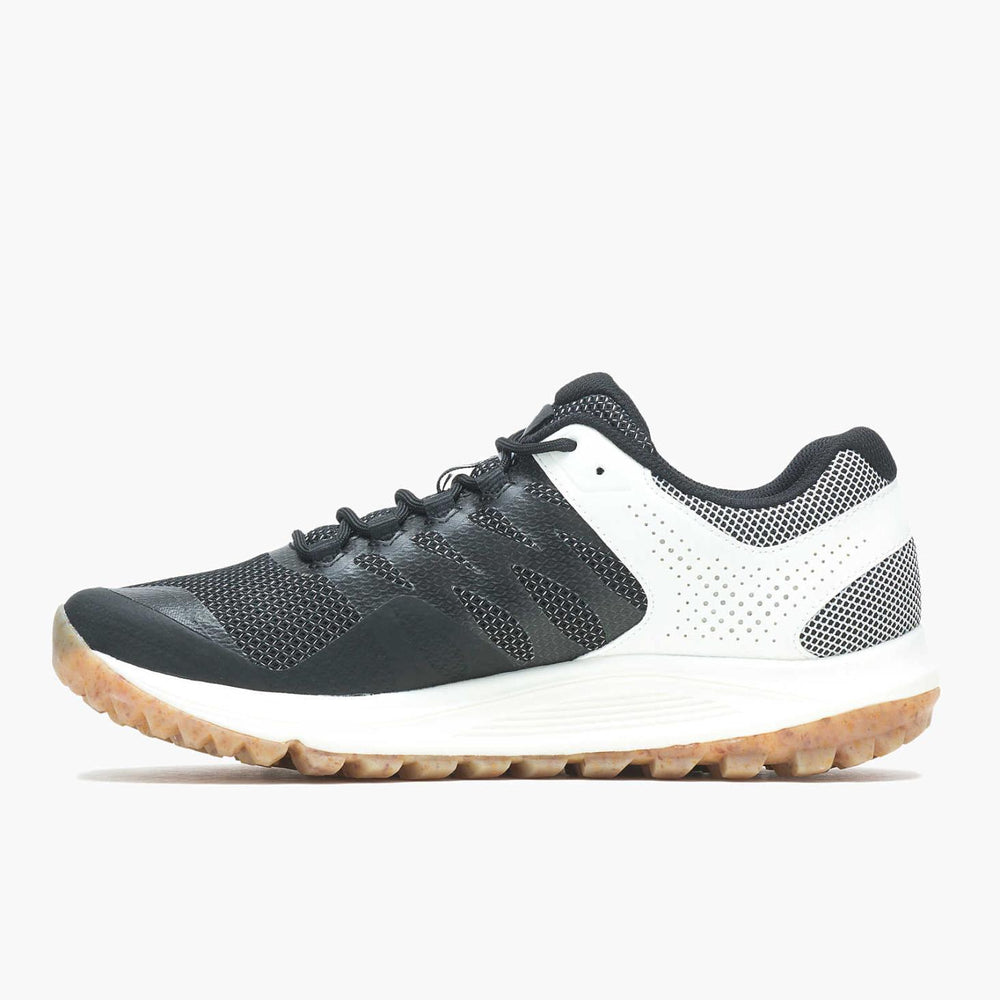 Merrell Nova 2 Eco Dye Wide Width Black/white | Men Sneakers