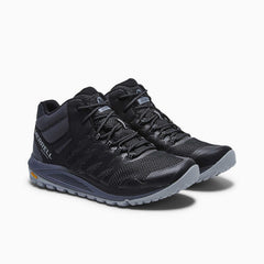Merrell Nova 2 Mid Waterproof Wide Width Black | Men Wide Widths