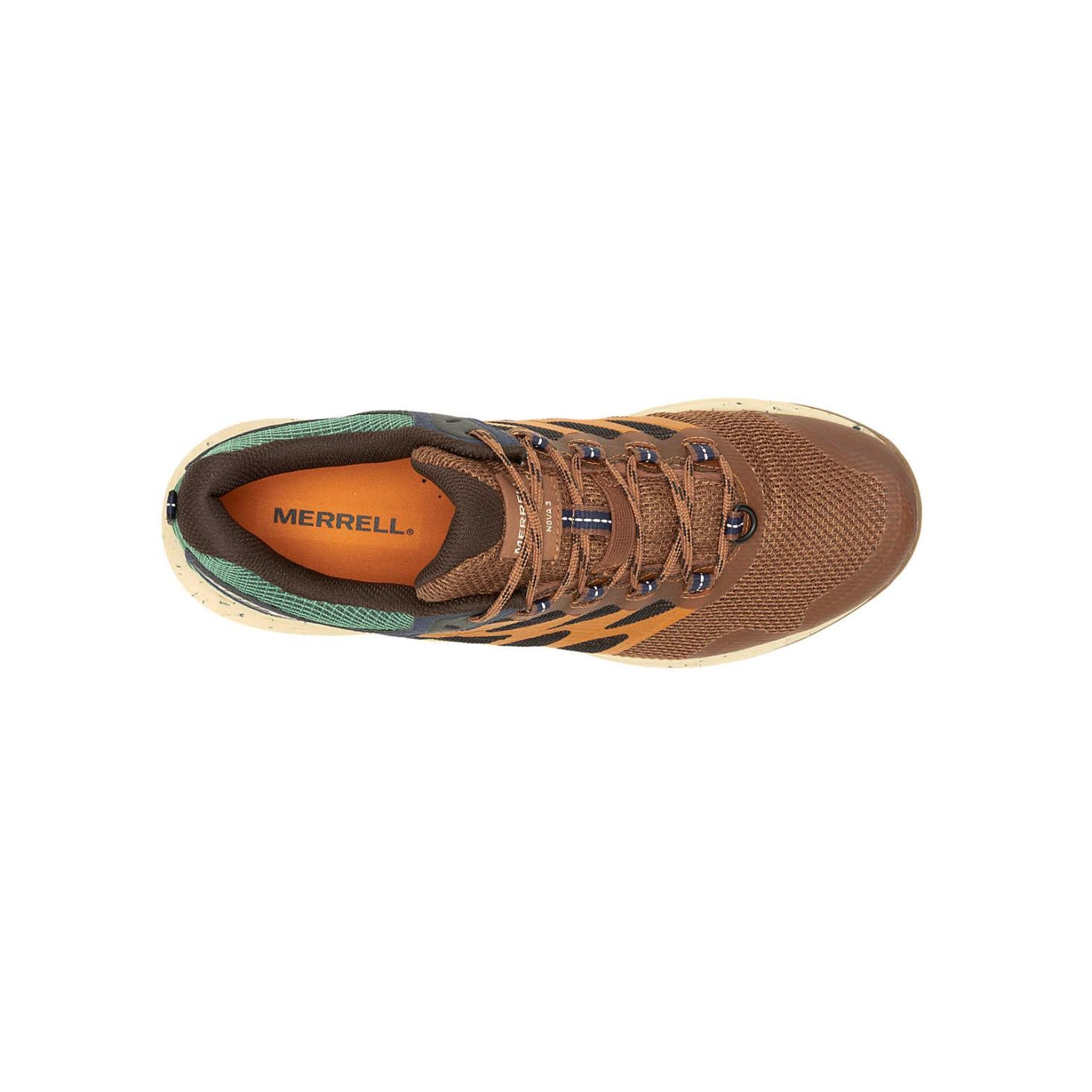 Merrell Nova 3 Gore-Tex® Nutshell/papaya | Men Sneakers