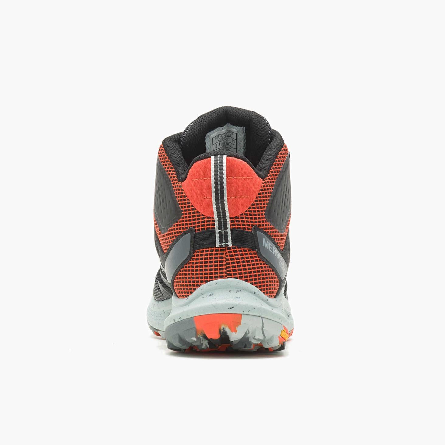 Merrell Nova 3 Mid Gore-Tex® Wide Width Black/tangerine | Men Wide Widths