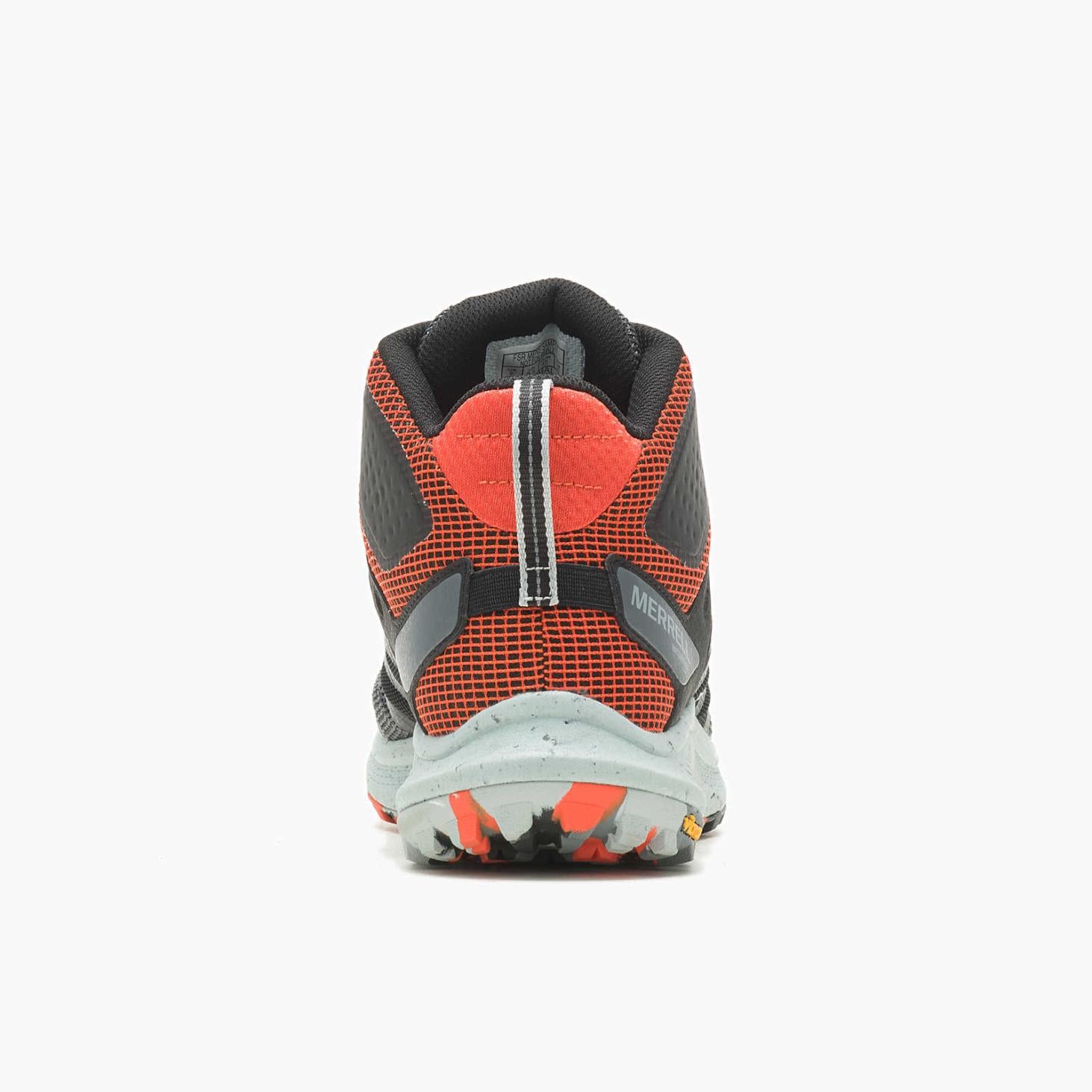 Merrell Nova 3 Mid Waterproof Black/tangerine | Men Boots