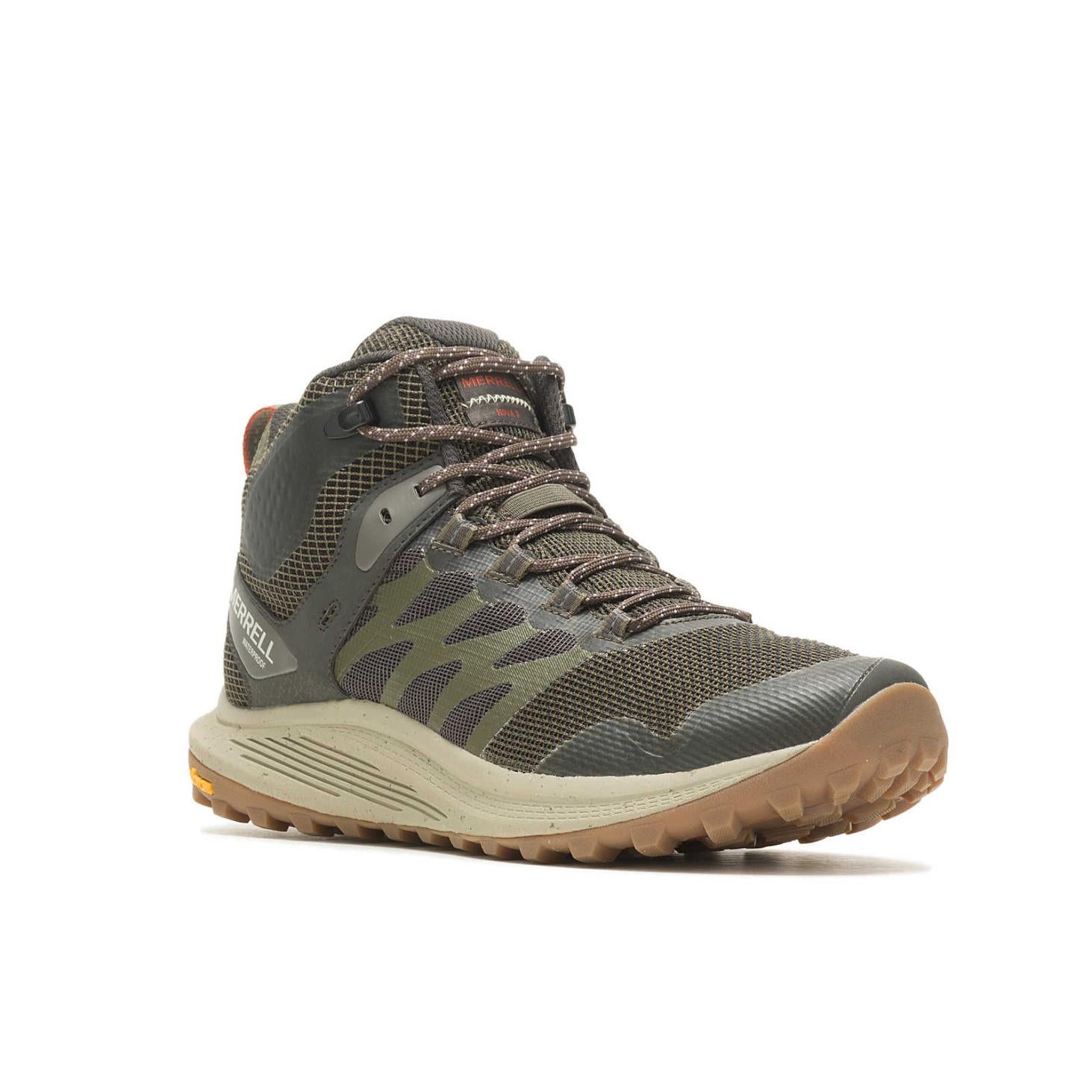 Merrell Nova 3 Mid Waterproof Olive | Men Boots