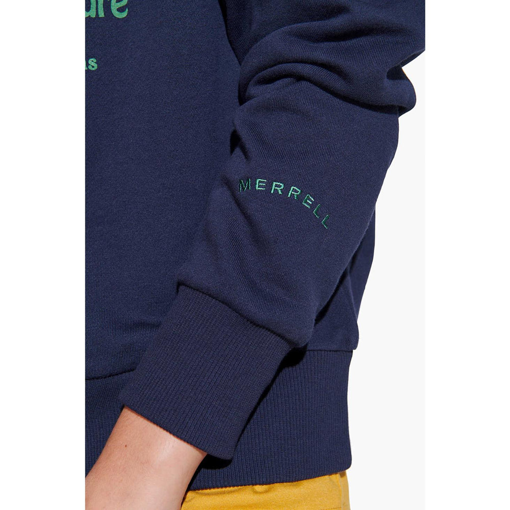 Merrell Outside State Of Mind Crew Navy | Women Tops