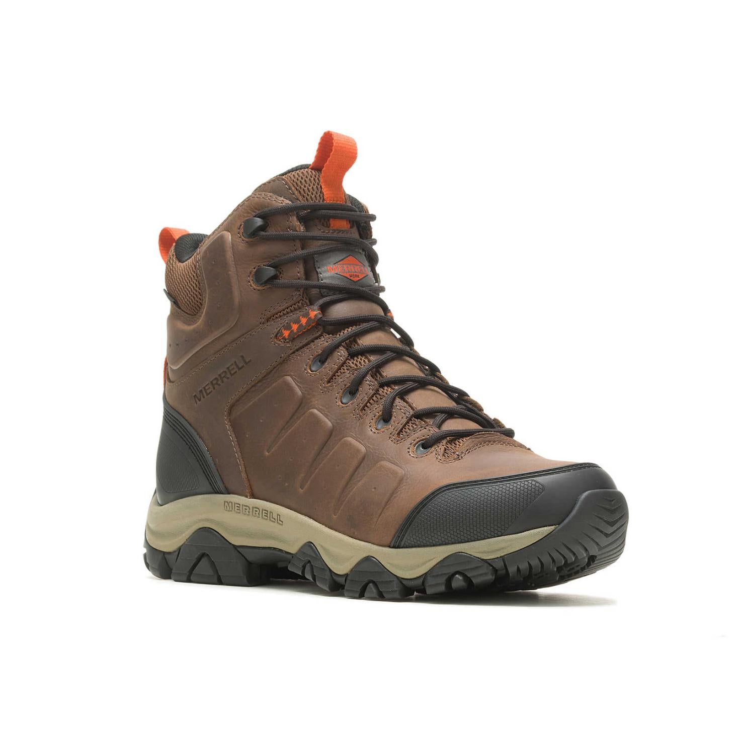 Merrell Phaserbound 2 Mid Waterproof Sr Earth/orange | Men Boots
