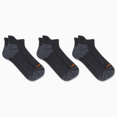 Merrell Recycled Low Cut Tab Sock 3 Pack Black | Women/Men Socks