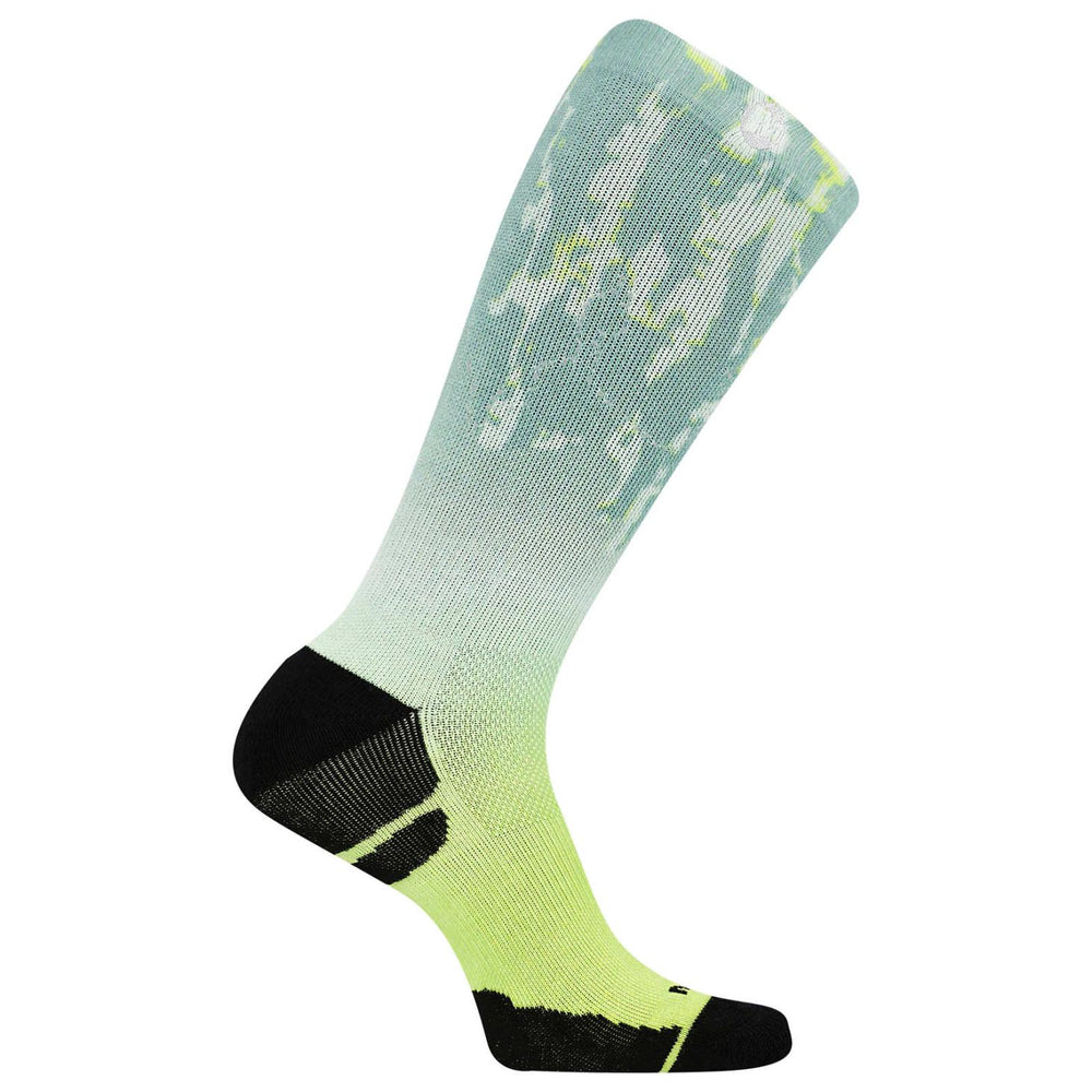 Merrell Reflective Print Performance Crew Sock Aqua Ombre | Women/Men Socks