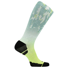 Merrell Reflective Print Performance Crew Sock Aqua Ombre | Women/Men Socks