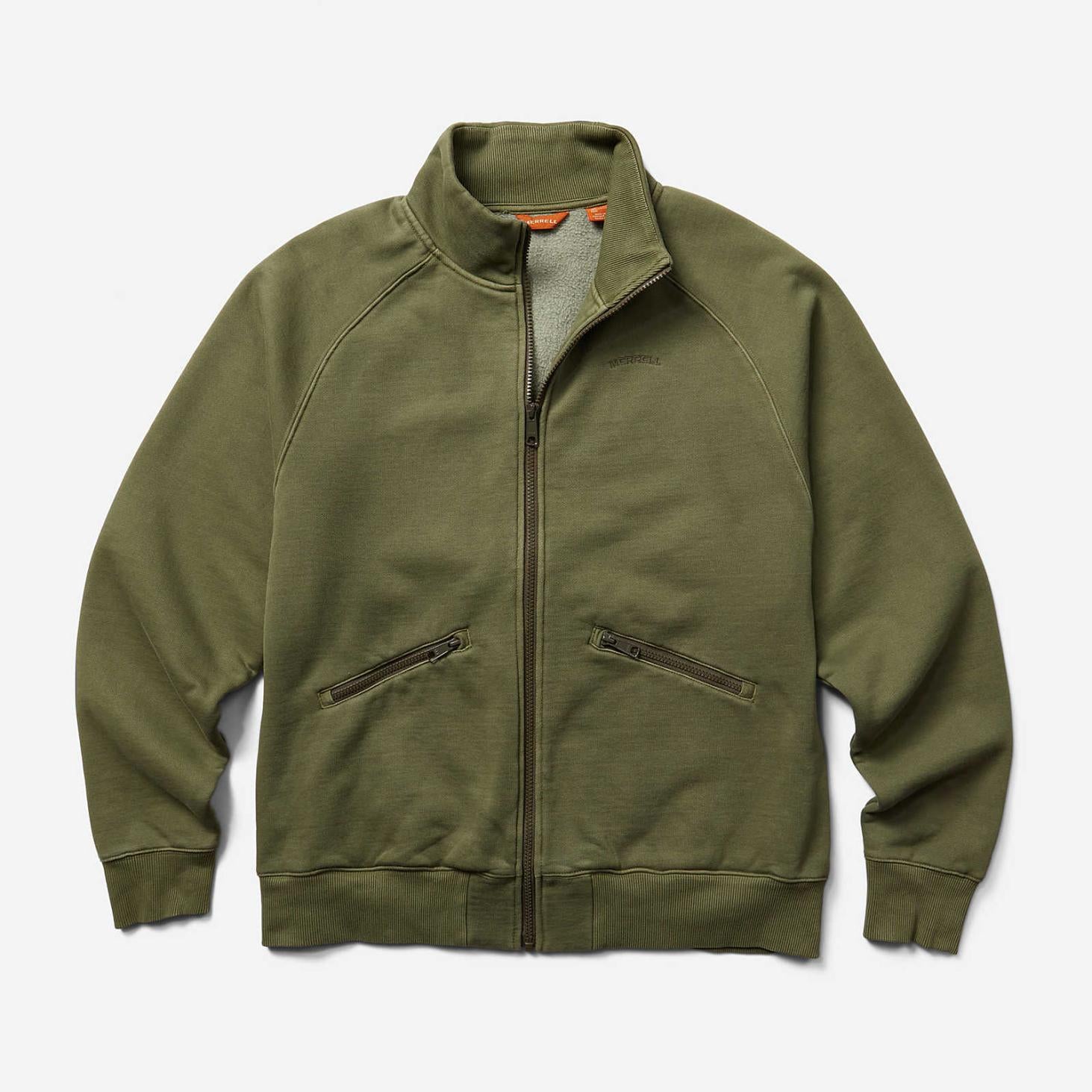 Merrell Scout Full Zip Dusty Olive | Men Tops