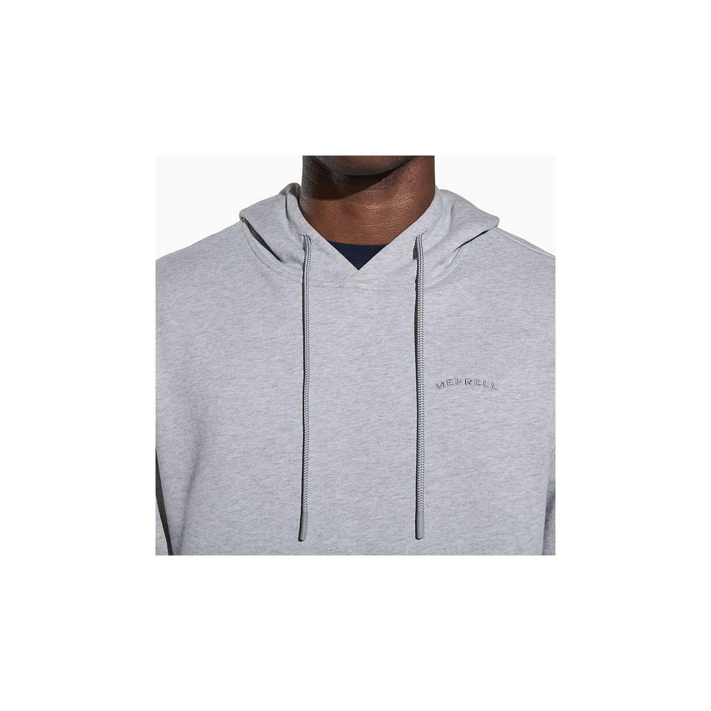 Merrell Scrap Pullover Hoody Grey Heather | Men Tops