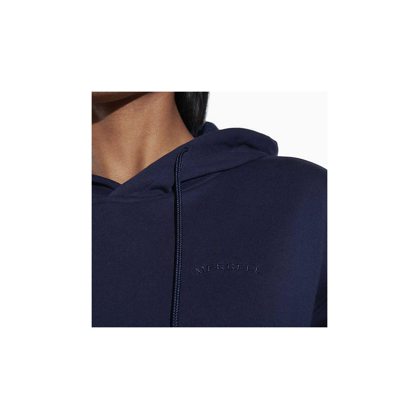 Merrell Scrap Pullover Hoody Navy | Women Tops