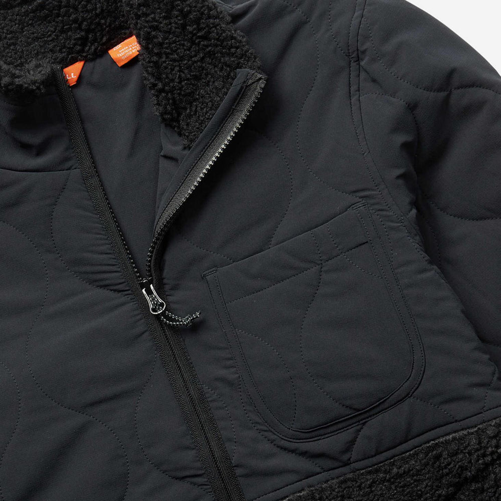 Merrell Sherpa Mixup Full Zip Jacket Black | Women Tops
