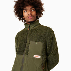 Merrell Sherpa Mixup Jacket Dusty Olive | Men Tops