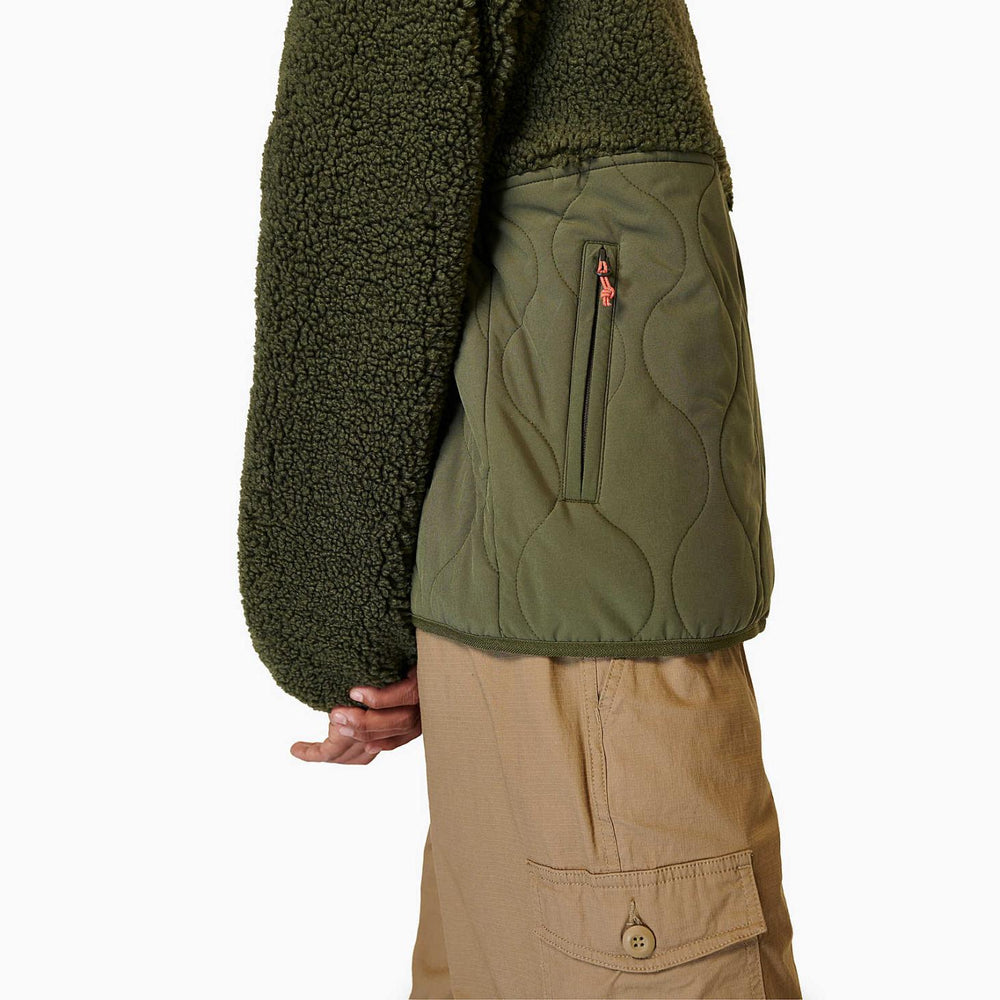 Merrell Sherpa Mixup Jacket Dusty Olive | Men Tops