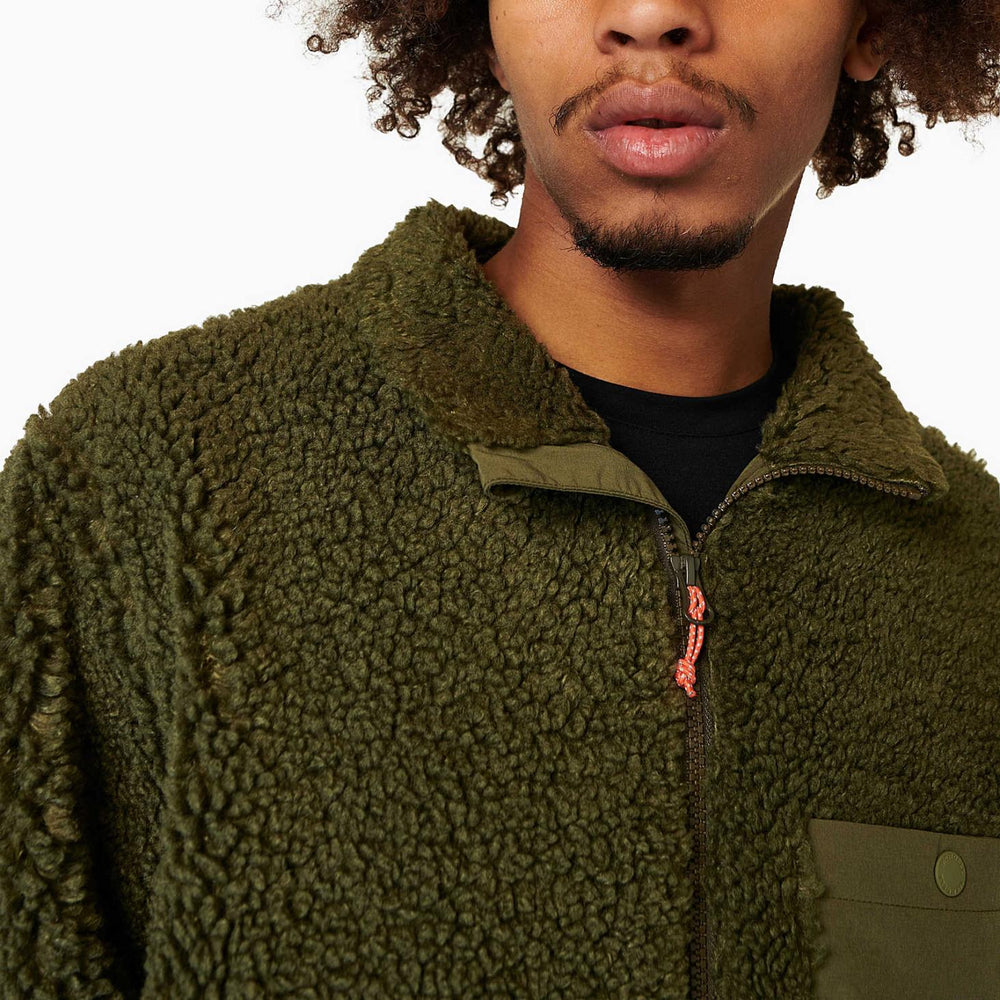 Merrell Sherpa Mixup Jacket Dusty Olive | Men Tops