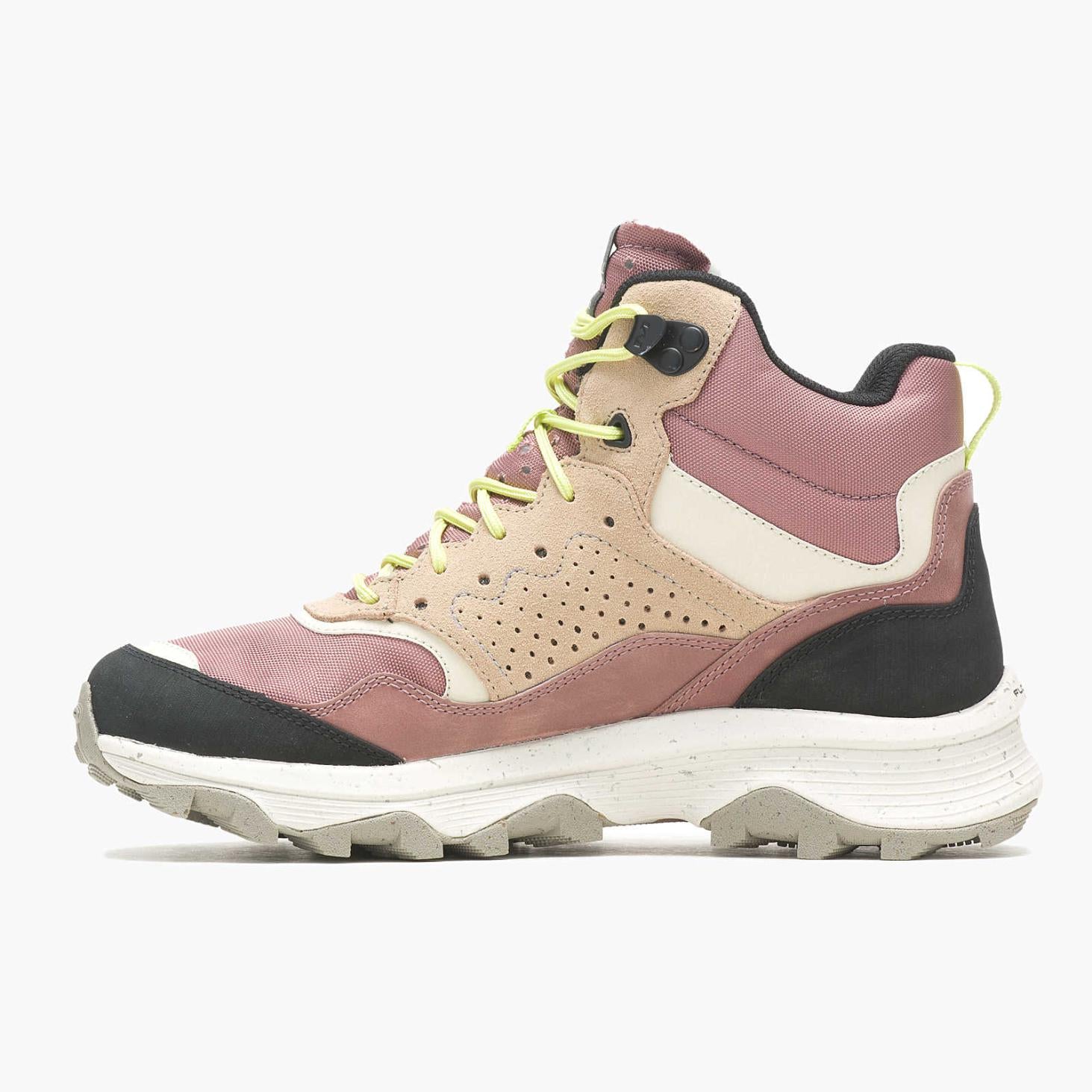 Merrell Speed Solo Mid Waterproof Burlwood | Women Sneakers