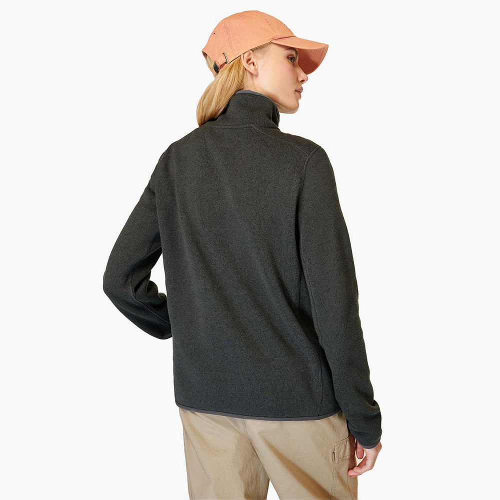 Merrell Sweater Weather Full Zip Asphalt Heather | Women Tops
