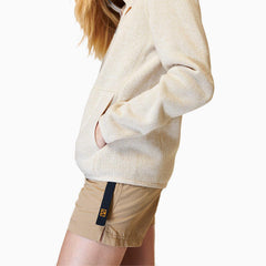 Merrell Sweater Weather Full Zip Moonbeam | Women Tops