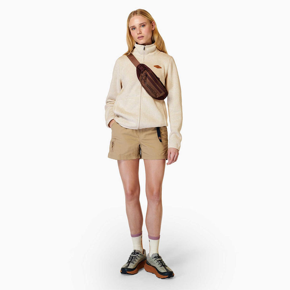 Merrell Sweater Weather Full Zip Moonbeam | Women Tops
