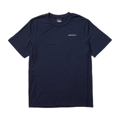 Merrell Tencel™ Short Sleeve Tee Navy | Men Tops