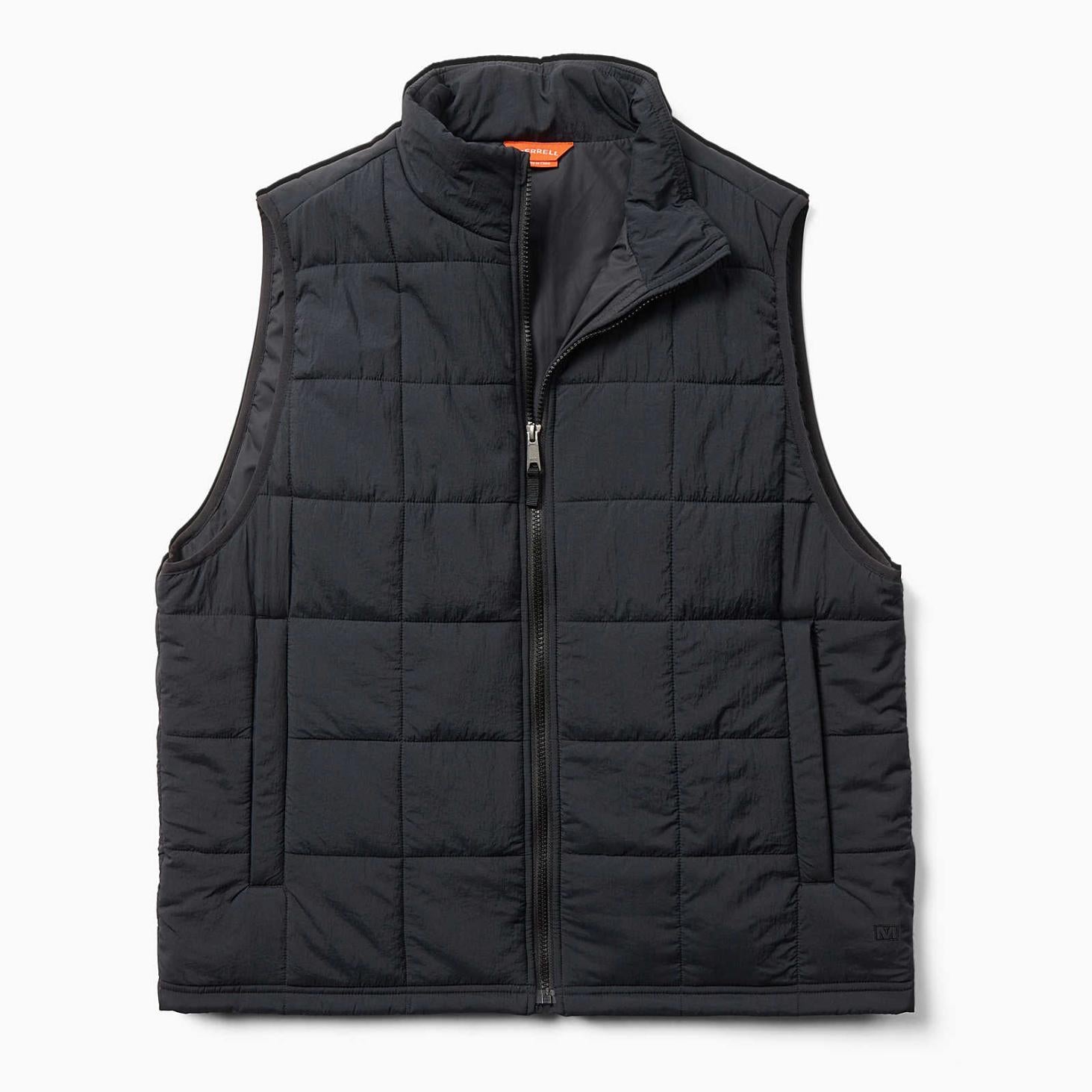 Merrell Terrain Insulated Vest Black | Men Outerwear