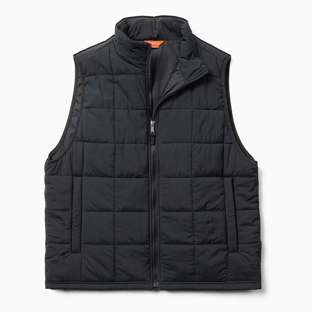 Merrell Terrain Insulated Vest Black | Men Outerwear