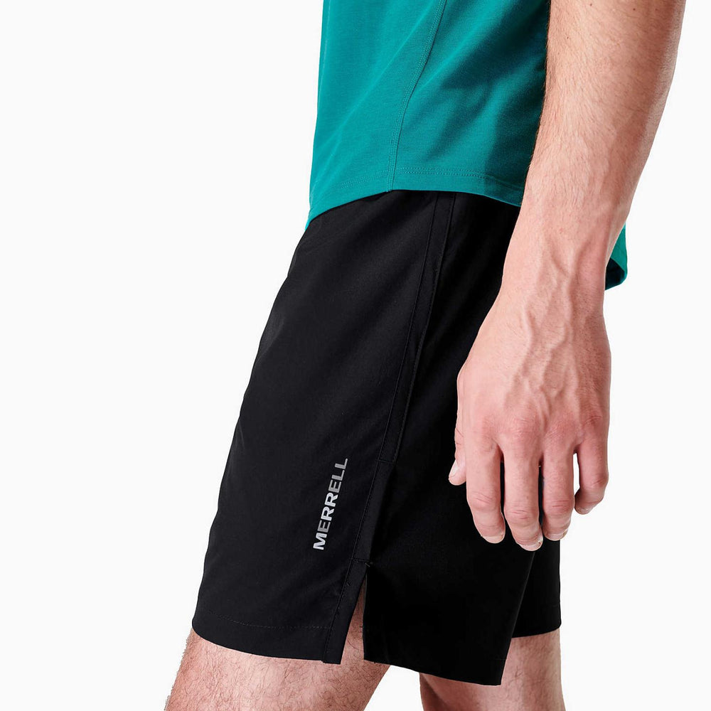 Merrell Terrain Run Short Black | Men Bottoms