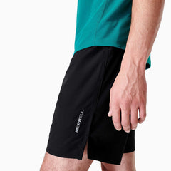 Merrell Terrain Run Short Black | Men Bottoms