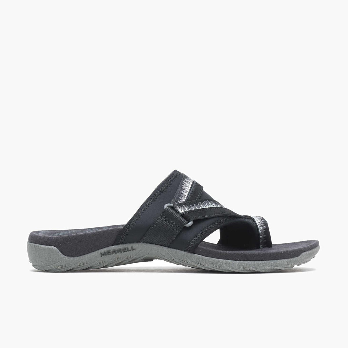 Merrell Terran 3 Cush Post Wide Width Black | Women Sandals