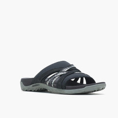 Merrell Terran 3 Cush Slide Wide Width Black | Women Sandals
