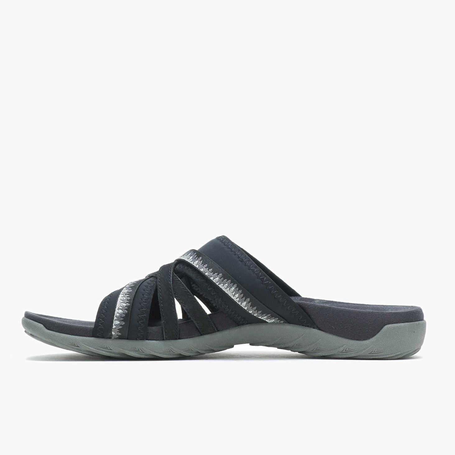 Merrell Terran 3 Cush Slide Wide Width Black | Women Sandals