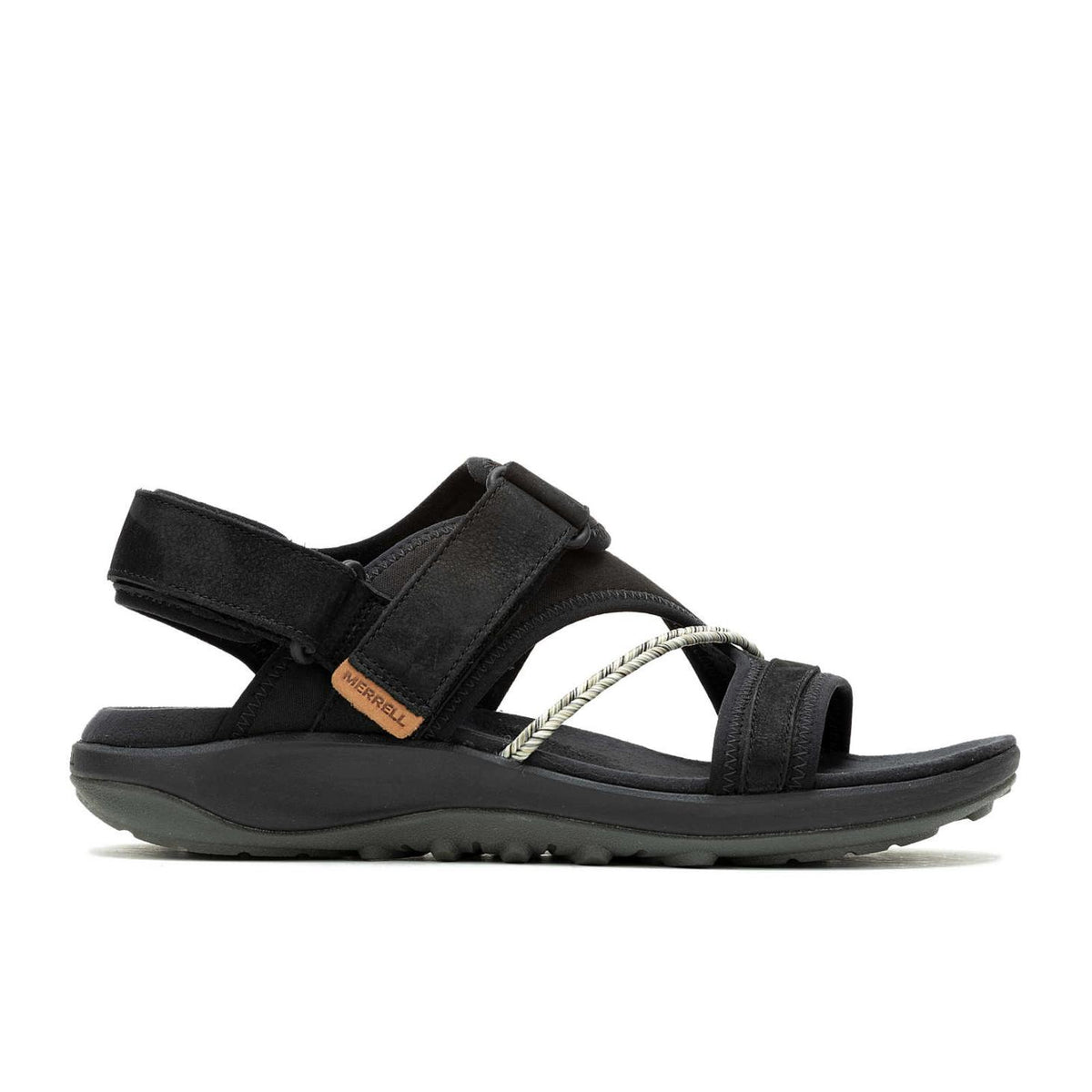 Merrell Terran 4 Backstrap Wide Width Black | Women Sandals