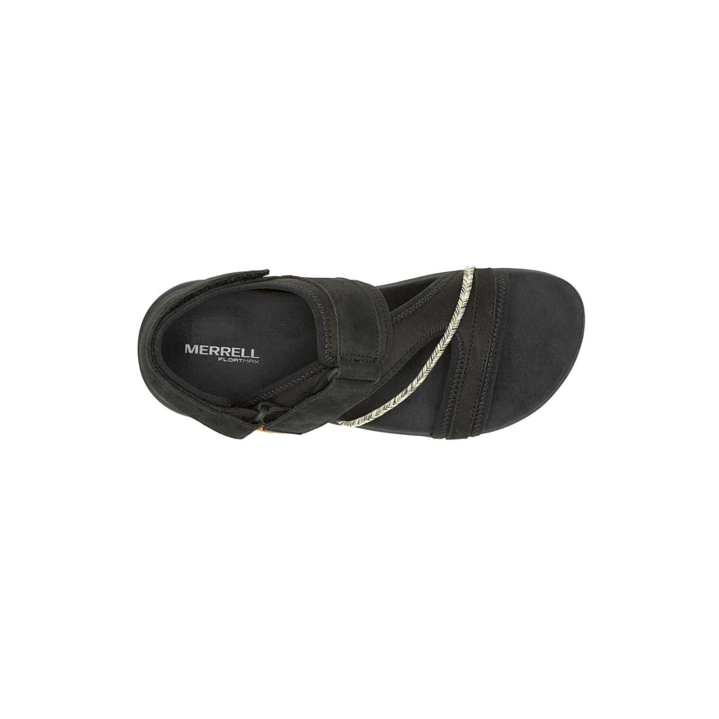 Merrell Terran 4 Backstrap Wide Width Black | Women Sandals