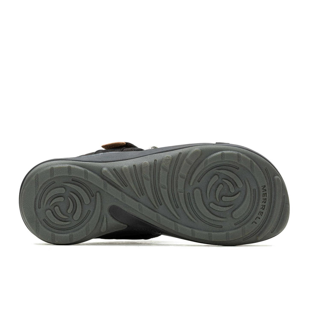 Merrell Terran 4 Post Wrap Wide Width Black | Women Sandals